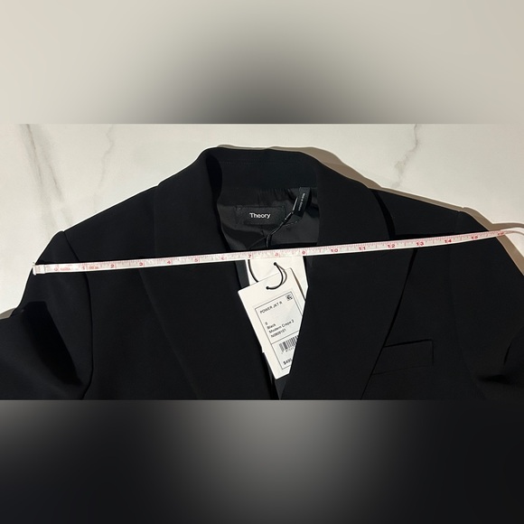 Theory
Modern Crepe 2 Black Women's Blazer - Picture 8 of 11
